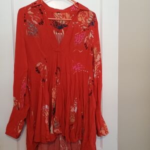Free People Field Of Butterflies Tunic